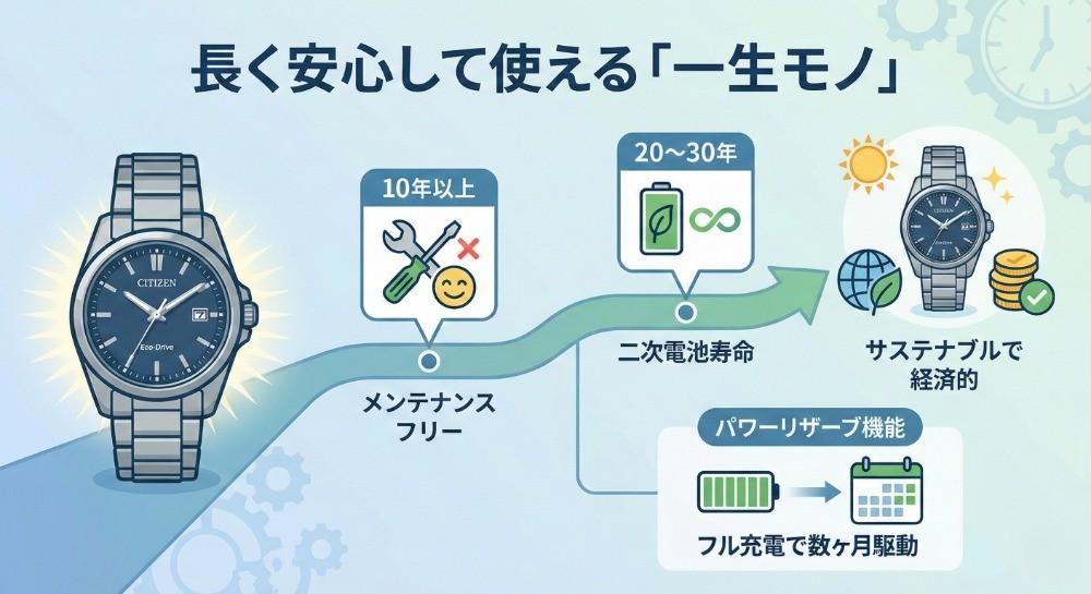 長く安心して使える