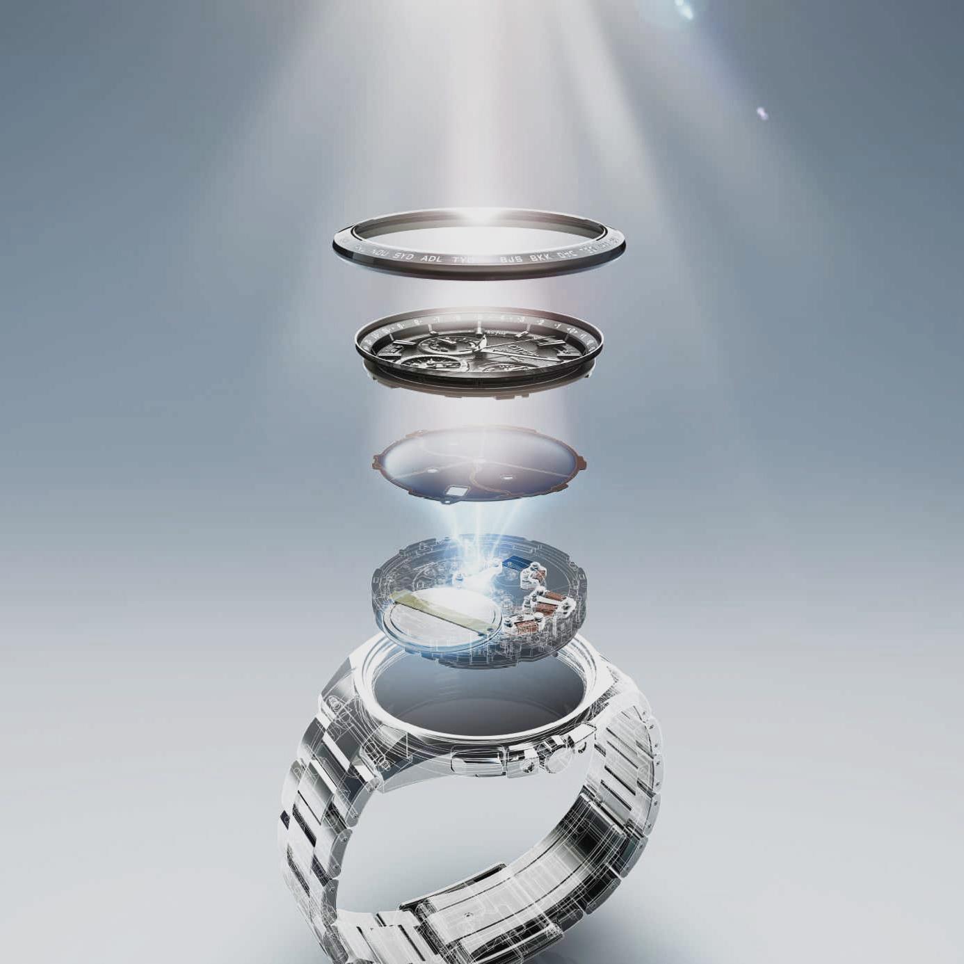 わずかな光でも発電するエコドライブのソーラー技術