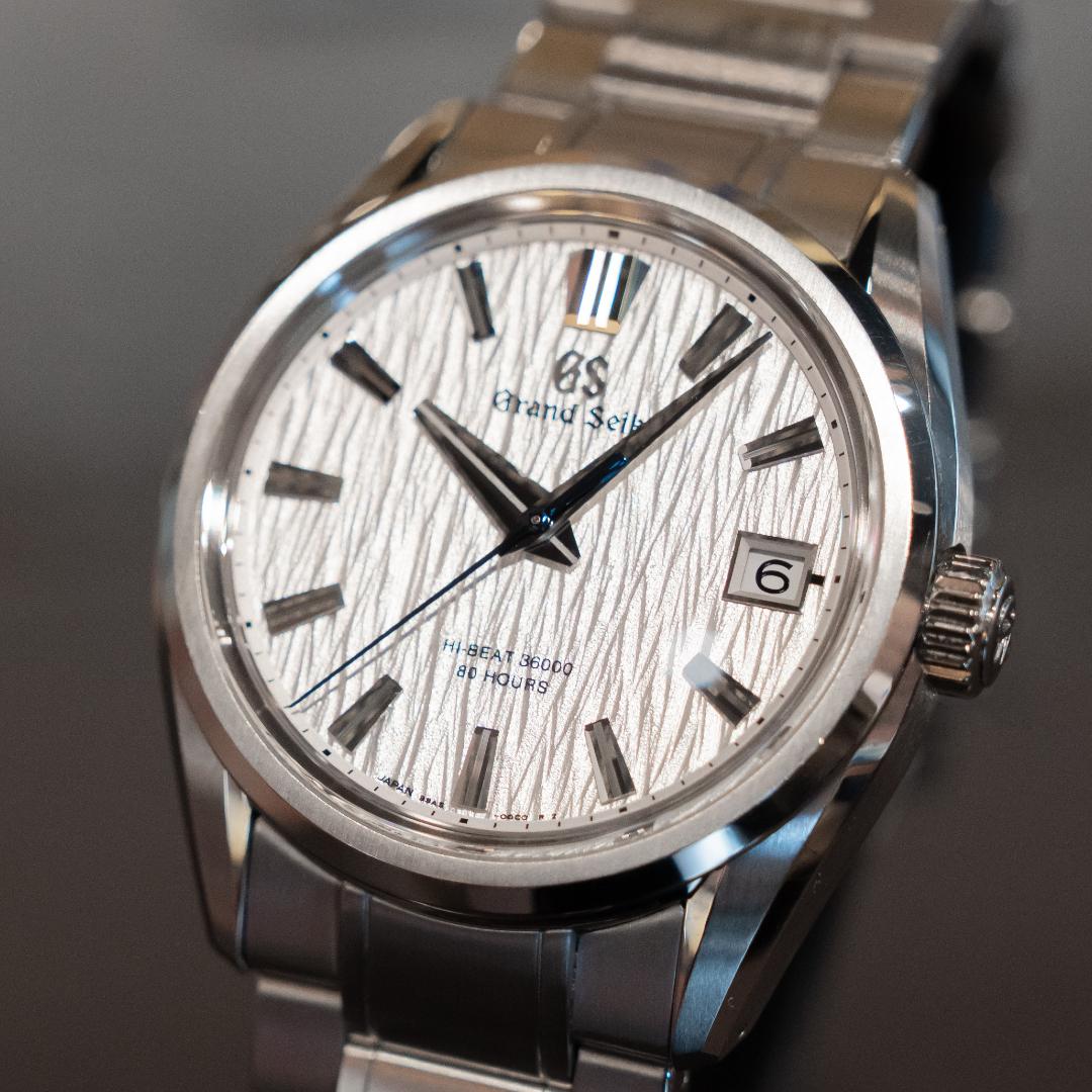 グランドセイコー白樺モデルの日本的な美意識を表現した文字盤