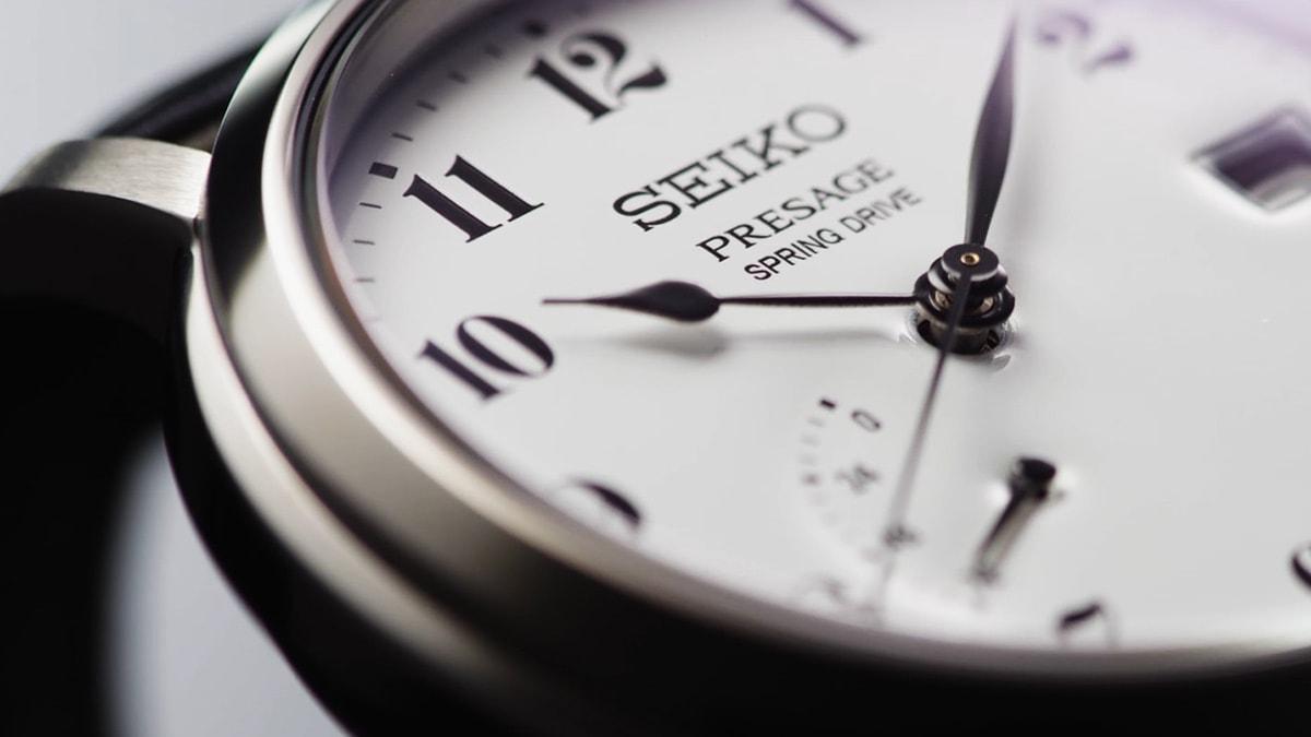 セイコー プレザージュの伝統的な琺瑯文字盤の美しさ