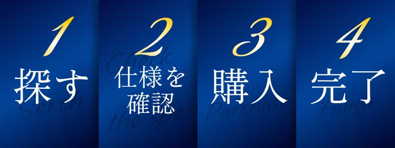 オンライン購入の流れ