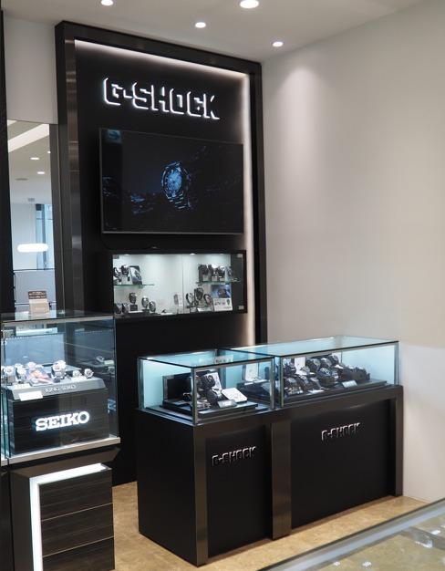 GRACIS_watch_G-SHOCKコーナー